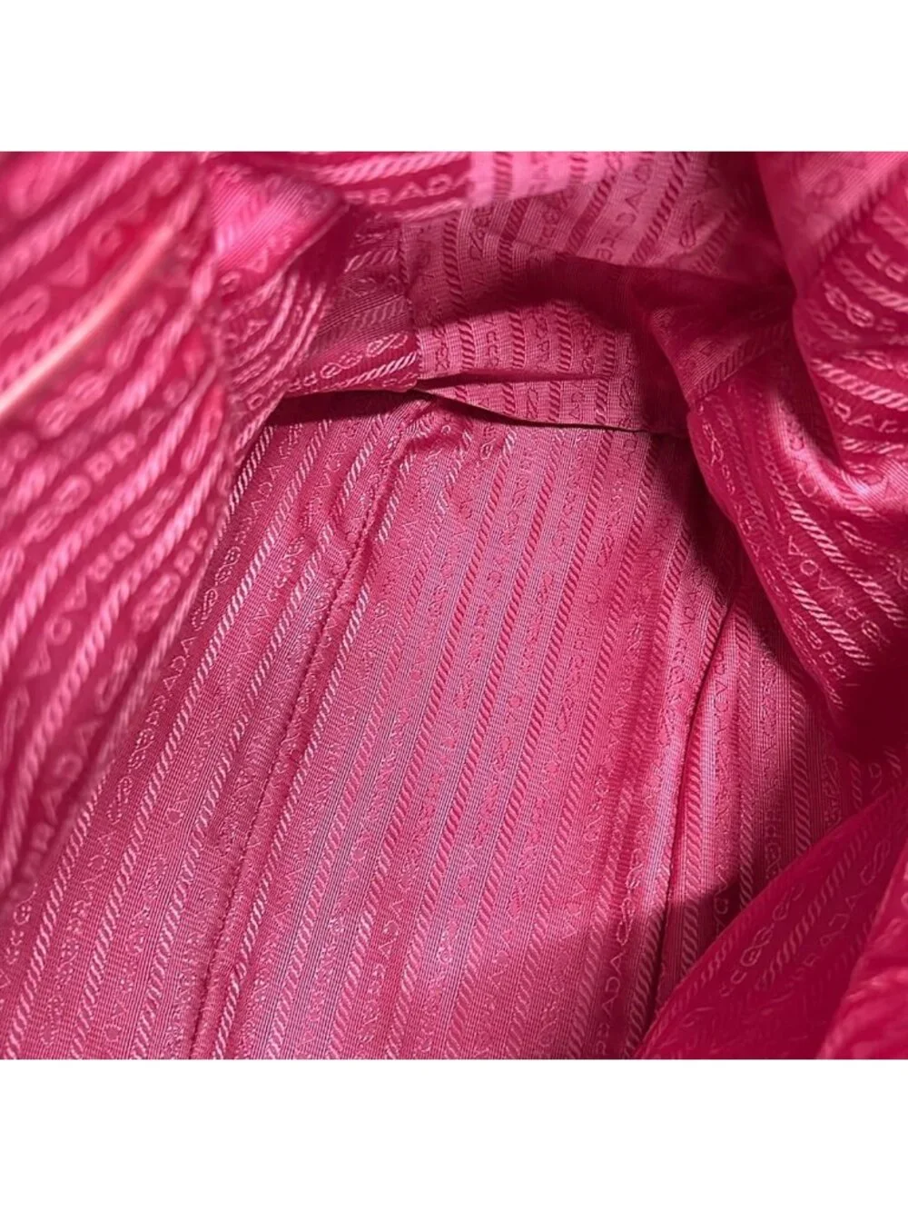 Prada Tote Pink Leather